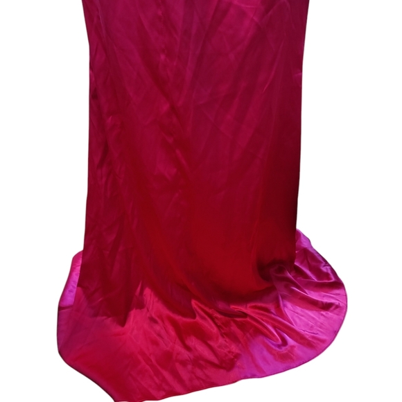 Sean Couture Barbie Paris Pink Backless Low Cut Sequin Prom Gown Size Small - Picture 8 of 10